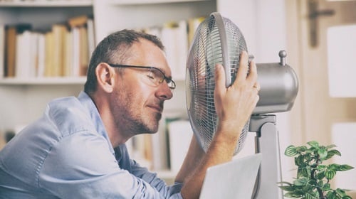 Golpe de calor sintomas