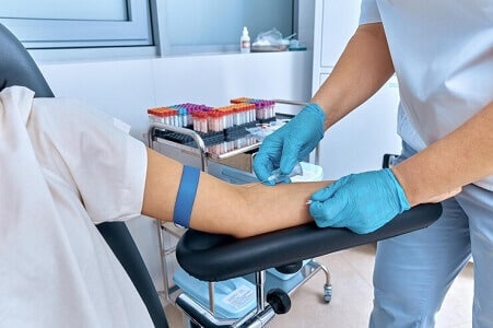 extraccion de sangre perfil 20 madrid
