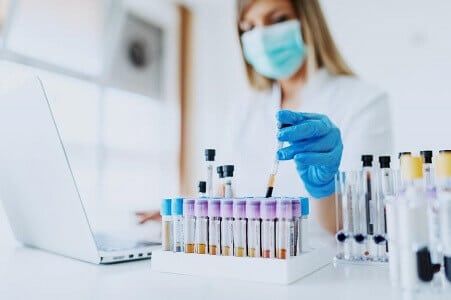 prueba de sangre perfil 20